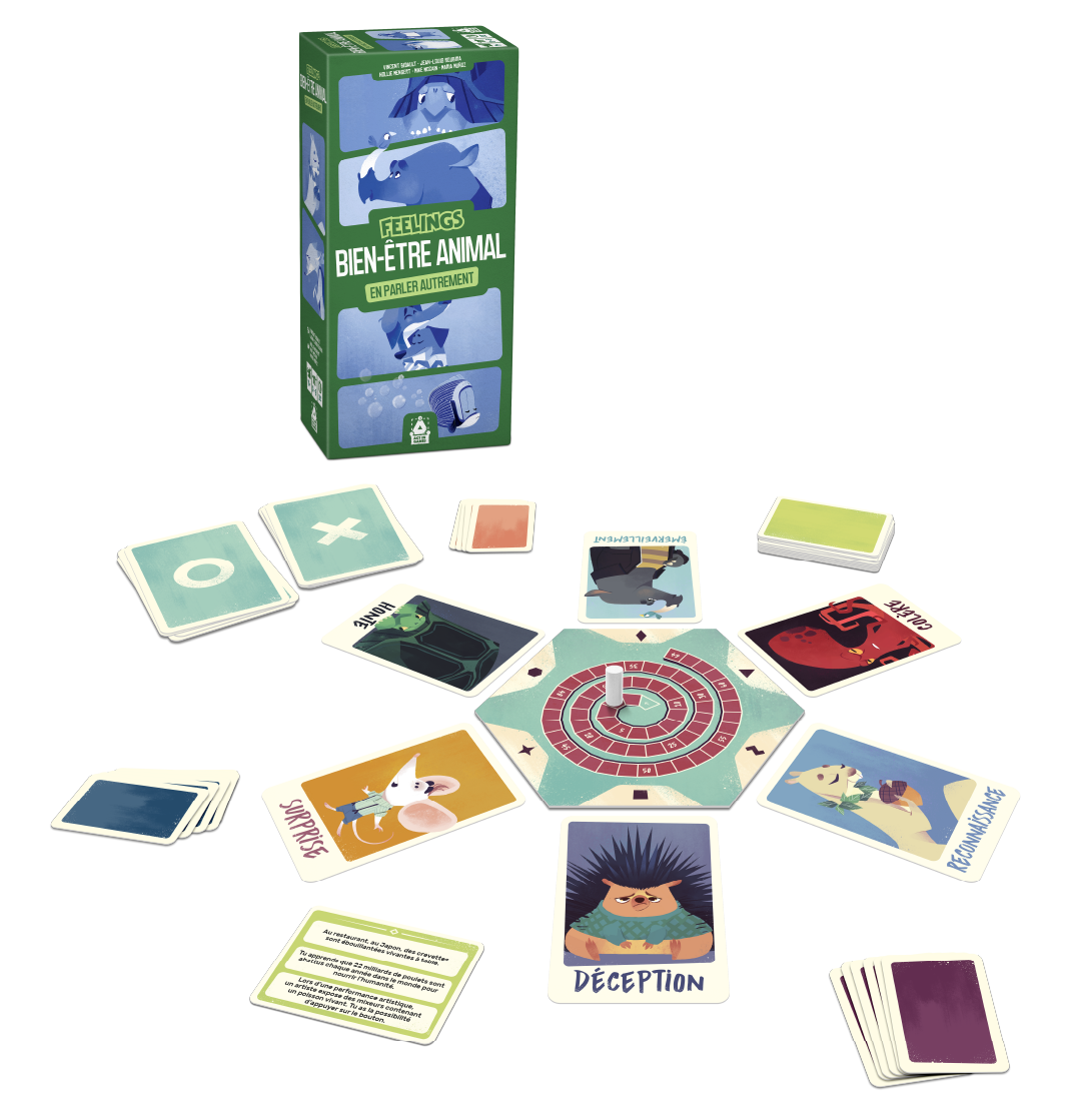 Plateau du jeu Feelings – Bien-être animal